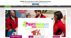 Desktop Screenshot of heartsworldwide.org